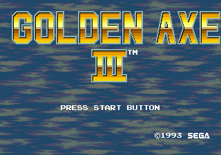 Golden Axe III